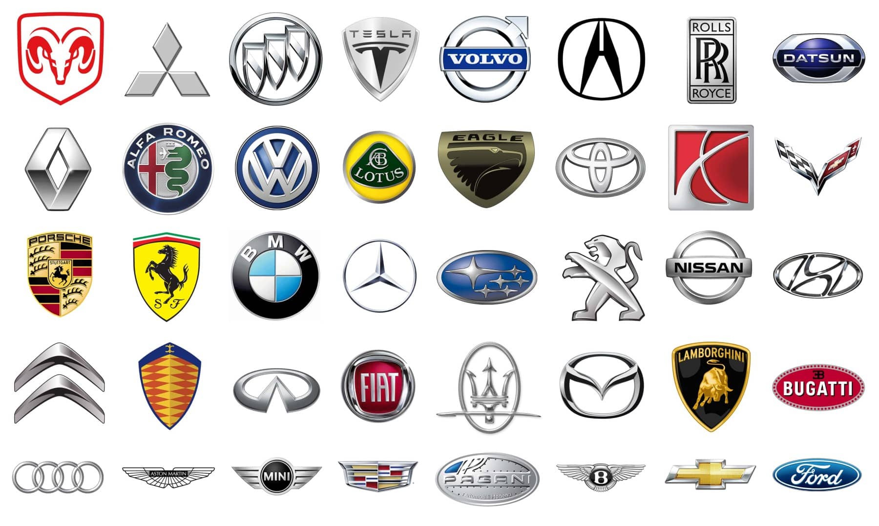 Araba Marka Logoları